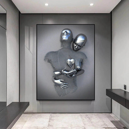 Romantic Metal Wall Decor for Modern Home Interior