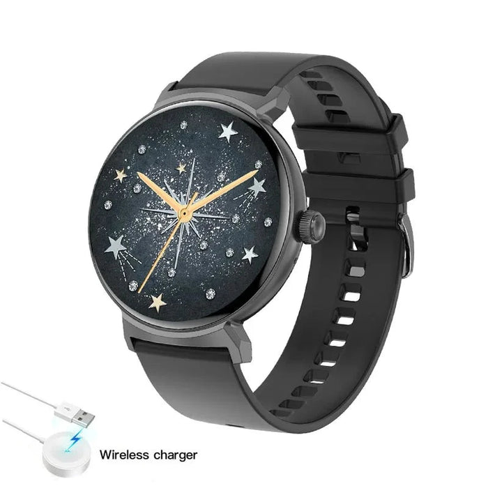 Chic Smart NFC Watch for Women with Bluetooth Calling, GPS, and Health Monitoring