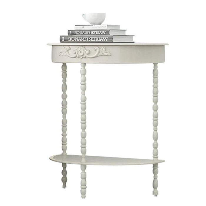 Chic European Wooden Console Table - Stylish Accent for Home Entryways