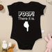 "Poop There It Is!" Funny Cotton Infant Romper - Unisex Baby Onesie