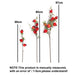 Exquisite Faux Pomegranate Floral Branch for Year-Round Home Elegance