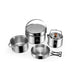 Outdoor Stainless Steel Cookware Set for Camping, Hiking & BBQ