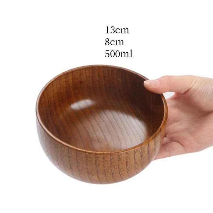 Japanese Wooden Tableware Set