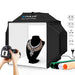 Portable Photography Softbox Studio Kit with Four Vibrant Backdrops