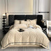 3D Plush Velvet Queen Duvet Cover Set of 4 pcs