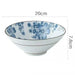 Elegant Horn-Shaped Japanese Ceramic Bowl for Ramen and Soups - 8 Inch