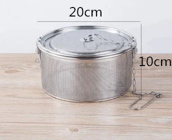 Stainless Steel Seasoning Bag Gravy Soup Taste Spice Box Magic Basket - Culinary Infusion Tool for Flavorful Cooking