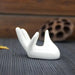 Charming Hand-Crafted Ceramic Egg Holder for Elegant Breakfasts