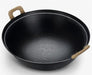 Hand-Forged Iron Wok Set - Classic Kitchen Essential for Culinary Enthusiasts