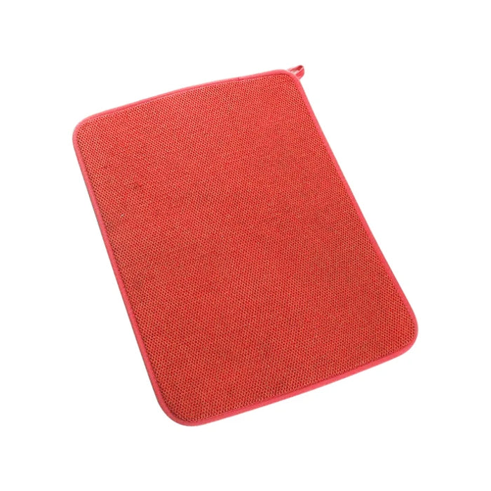 Ultra-Absorbent Microfiber Dish Drying Mat - Versatile Countertop Protector