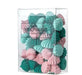 Whimsical 54-Piece Miniature Candy Meringue and Sugar Biscuit Collection for Sweet Decor and Photography