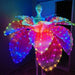 Luminous Floral LED Dress for Glamorous Occasions