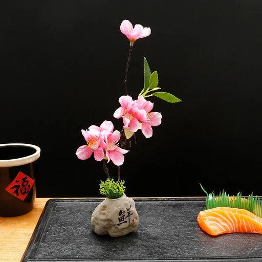 Elegant Floral Sushi Platter Set for Fine Dining Ambiance