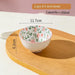 Charming Korean Ceramic Dining Set with Lid - Peach Designed Rice, Soup Bowls, and Elegant Pink Plate with Handle Bowl