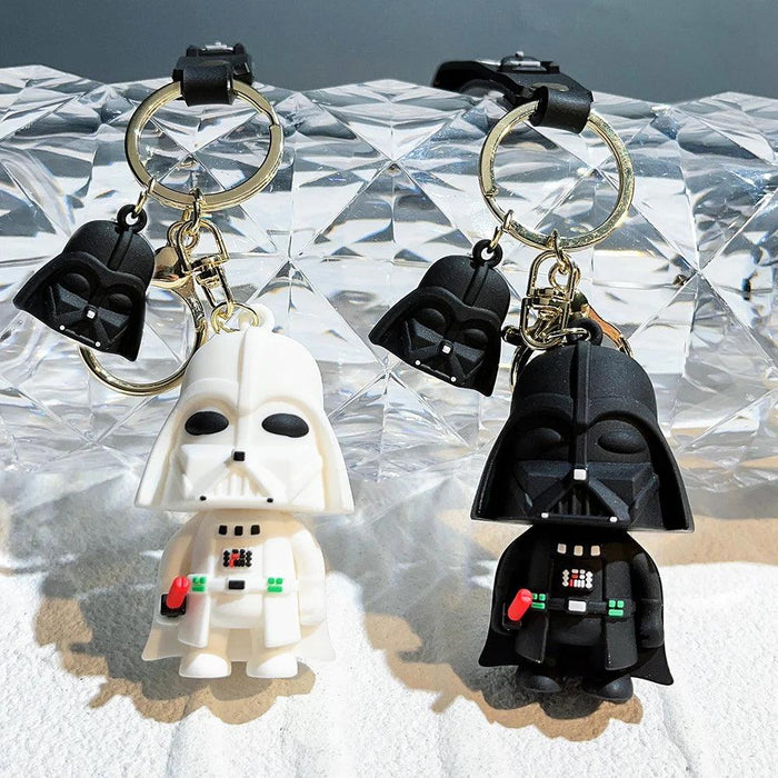 Darth Vader Anime Galactic Keychain - Stylish Accessory for Star Wars Lovers and Kids