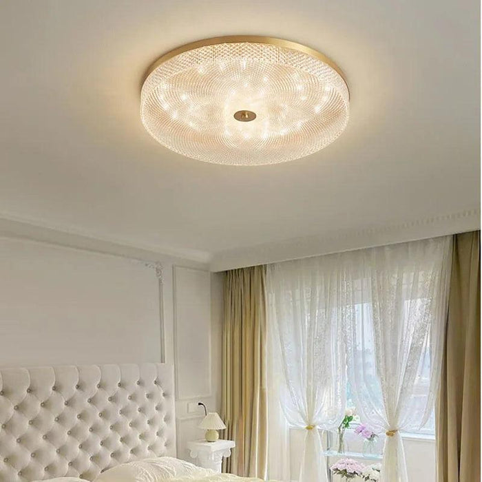 Chic LED Round Acrylic Ceiling Light for Luxurious Home Decor