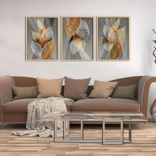 Rustic Wood and Metal Wall Art Set - Large Home and Office Decor for Living Room and Bedroom