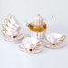 Charming Lemon Blossom Bone China Tea Set - Luxurious Drinkware for Tea and Coffee Lovers