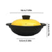 Ceramic Stew Pot with Anti-Slip Handle - Elegant Single Serving Cookware for Culinary Excellence