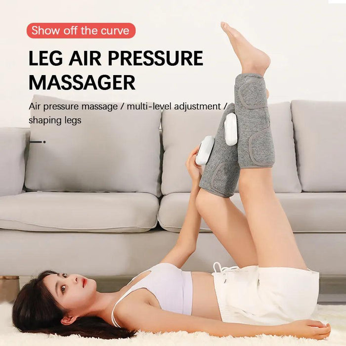 Portable Air Compression Massager for Legs and Arms: Customizable Intensity and Travel-Friendly