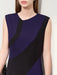 Summer Sleeveless A-line Midi Dress - Slim Fit Office Essential for Women