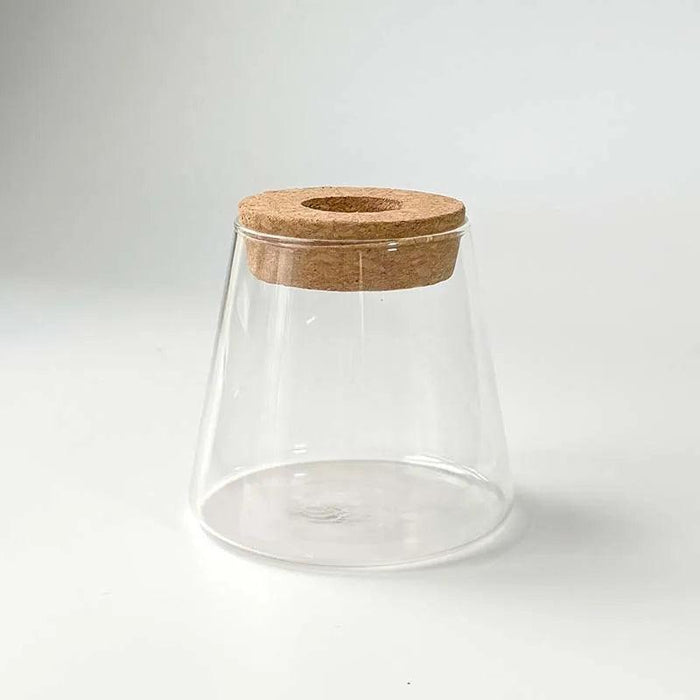 Chic Hydroponic Glass Vase - Modern Mini Planter for Stylish Home Decor