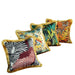 Retro Chic Lumbar Cushion Cover for Elegant Home Styling