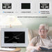 Elderly-Friendly 12 Alarm LED Calendar Clock with Remote Control and Smart Brightness Adjustment