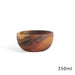 Large Eco-Friendly Acacia Wood Bowl Set for Salads and Fruits - Stylish Serving Solution