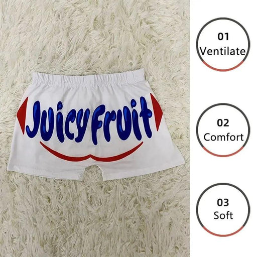 Cheerful Emoji Print Women's Sleep Shorts in Soft White - Sizes S, M, L