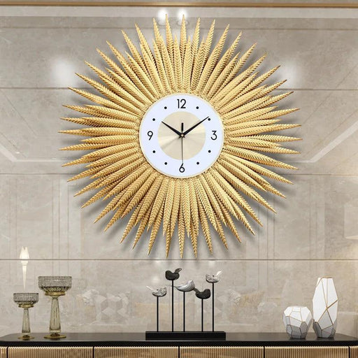 Sleek Modern Quartz Wall Clock 80x80cm for Elegant Home Interiors