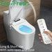 Smart EcoComfort Automatic Bidet Toilet Seat with Remote Control and Night Light