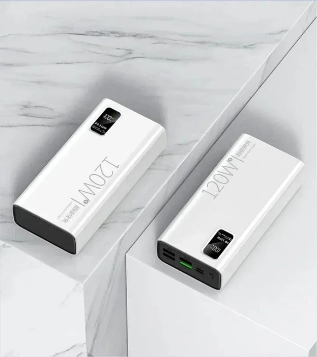 Ultimate 120W Quick Charge Power Bank - High Capacity Mobile Device Charger