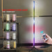 Elegant 103cm Smart RGB LED Floor Lamp with Versatile Control Options - Modern Aesthetic