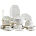 Jingdezhen Bone China Dining Set - Elegant 60-Piece Tableware Collection