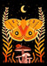 Enchanting Insect Canvas Art: Vibrant Moth and Golden Beetle Decor for a Playful Home