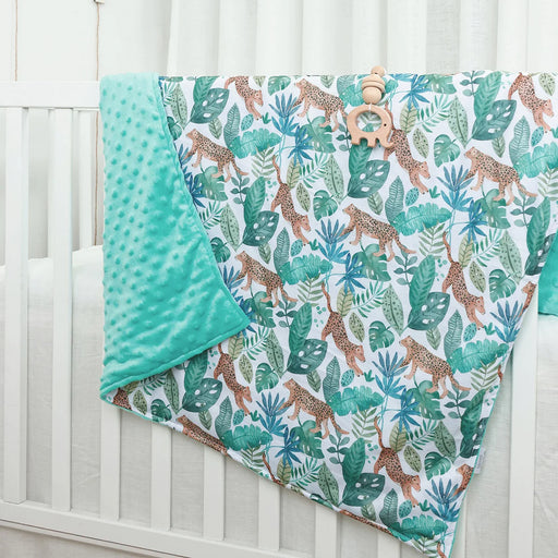 Soft Minky Dot Baby Blanket - Cozy Swaddle for Infants 75x100cm Unisex Comfort Blanket
