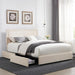 Chic Velvet Storage Bed with Adjustable Headboard and Spacious Drawers