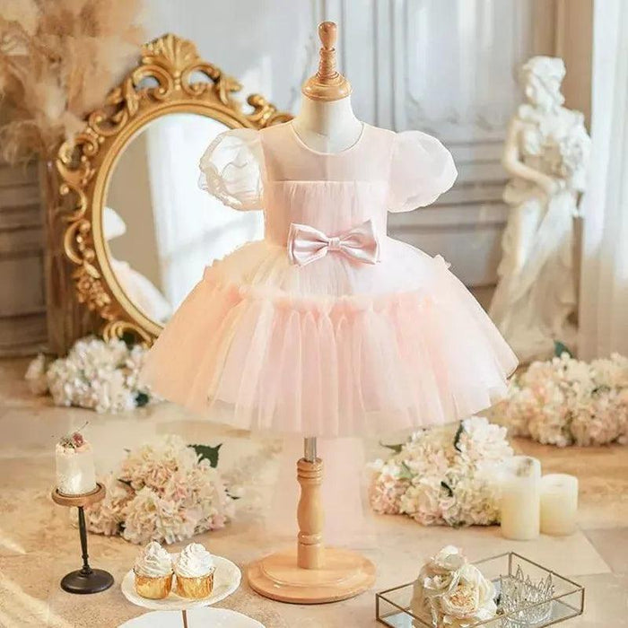 Enchanted Pink Princess Ball Gown for Girls