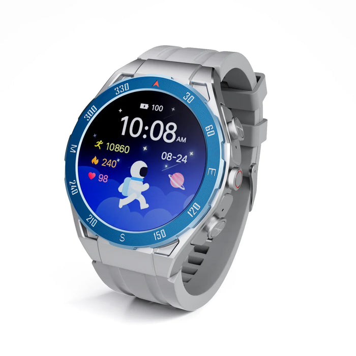 4GB Music-Streaming Smartwatch with GPS, TWS Earbuds, and Advanced Health Monitoring Features