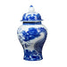 Elegant Chinese Porcelain Ginger Jar: Stylish Multi-Functional Decorative Container