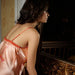 Luxury Silk Nightwear Set with Embroidered Robe and Chemise - Elegant Sleepwear Ensemble