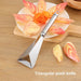 Artistic Apple Design Stainless Steel Fruit Carving Knife Set - Transform Your Fruit Displays