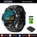 Men's 2024 Outdoor GPS Fitness Smartwatch with Heart Rate Monitor and Waterproof Features