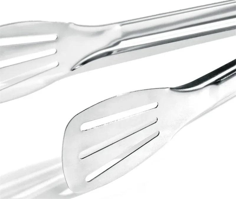 Premium Stainless Steel BBQ Tongs - Essential Kitchen Tool for Every Cook