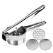 Ultimate Stainless Steel Potato Ricer with 3 Interchangeable Discs