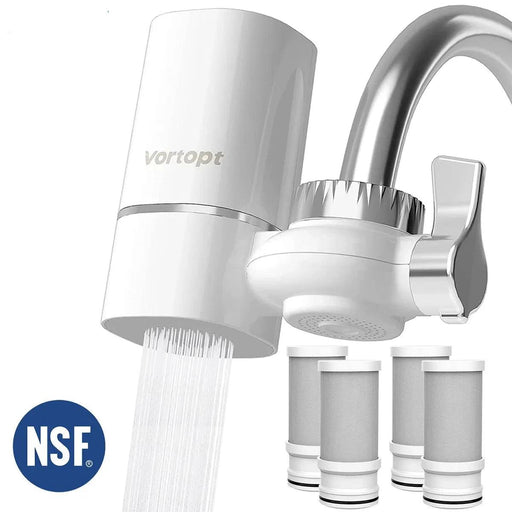 NSF Certified 5-Stage Faucet Water Filter System - Effortlessly Access Pure and Refreshing Water