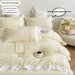 Elegant 3-Piece Lace Bedding Set with Pillowcases