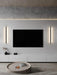 Sleek Nordic Waterproof LED Strip Wall Lamp Set with Remote Control - Ideal Outdoor Lighting Solution