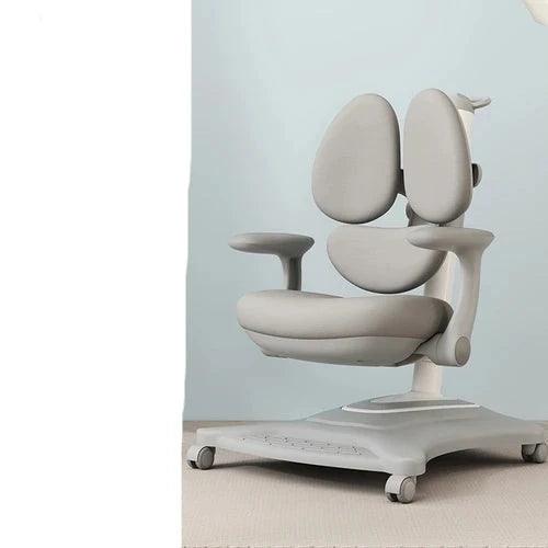 Rotating Office Chair with Adjustable Backrest, Handrails, and Rollers